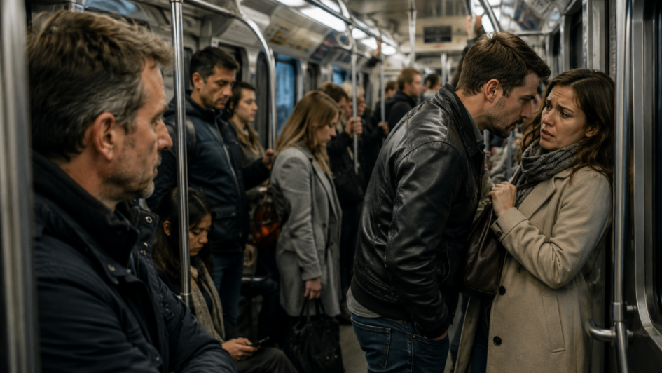 Übergriffiger Mann in der U-Bahn